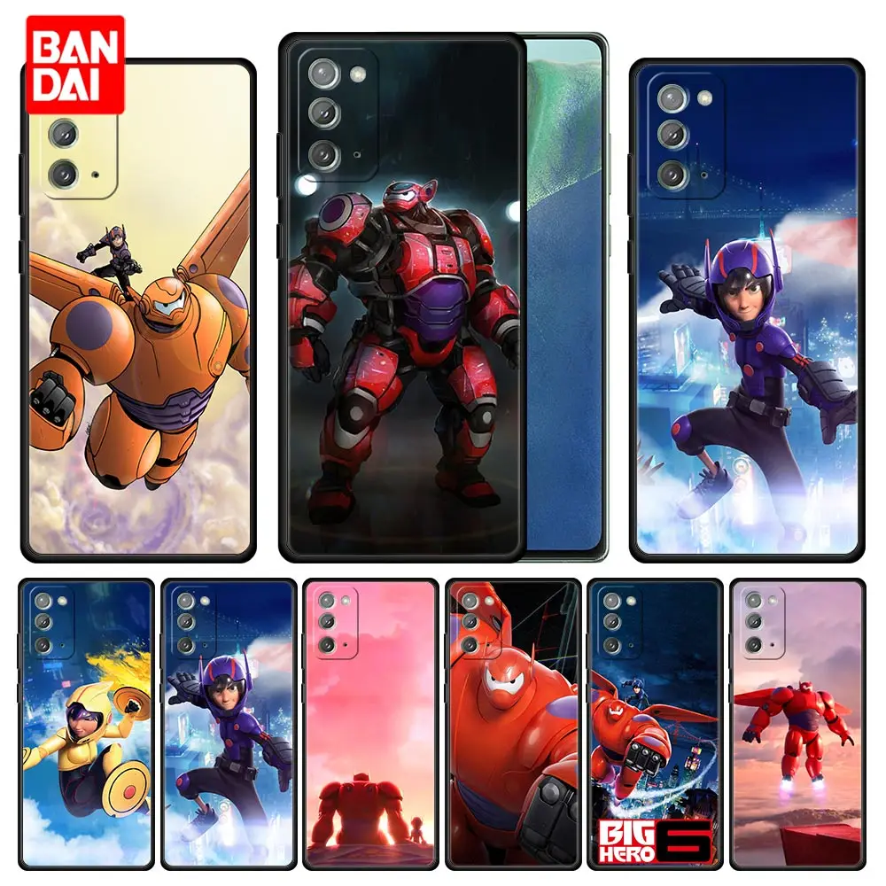 

Disney Hiro Hamada Cover Case for Samsung Galaxy Note 20 10 9 8 S21 S20 FE Plus Ultra Lite 4G 5G Bag Capa Armor