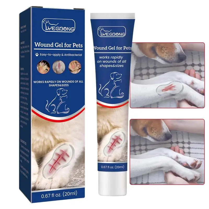 

External Use Stop Bleeding Gel Pet Hemostatic Gelr 20ml Wound Healing Gel Clotting Gel For Dog Nail Blood Stopper Blood Clotting