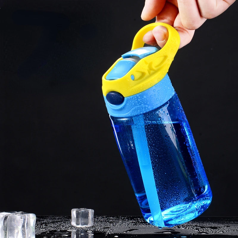 

Outdoor Drinking Mug Creative Leakproof Kettle Portable Children Tumbler 480ml Kid Water Bottle Safe Baby Feeding Cup With Straw