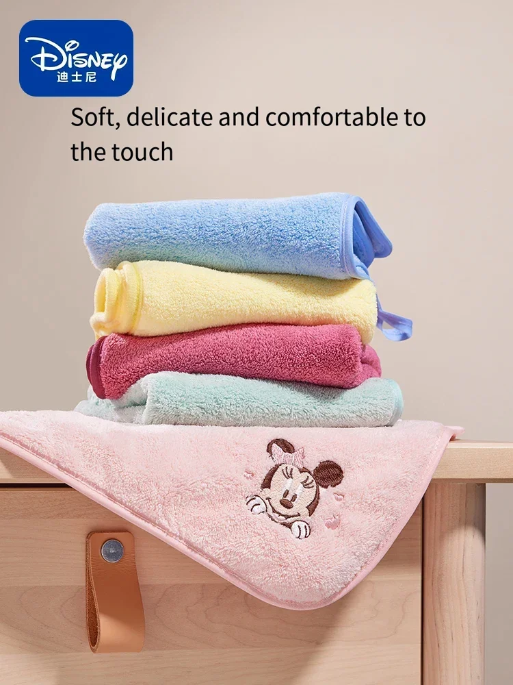 Детские полотенца серии Disney пять пакетов мягкие впитывающие и не осыпающиеся
