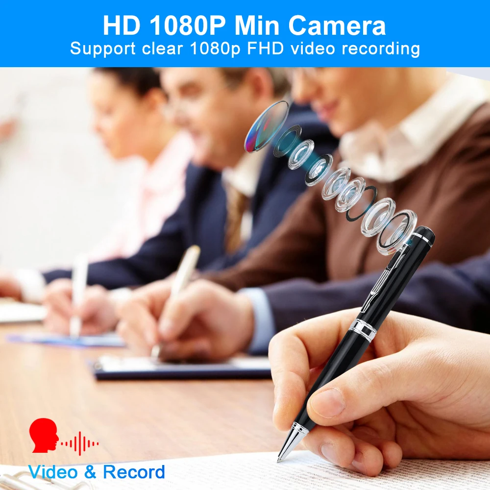 Мини-видеокамера 1080P Full HD портативная ручка беспроводная микро цифровая IP