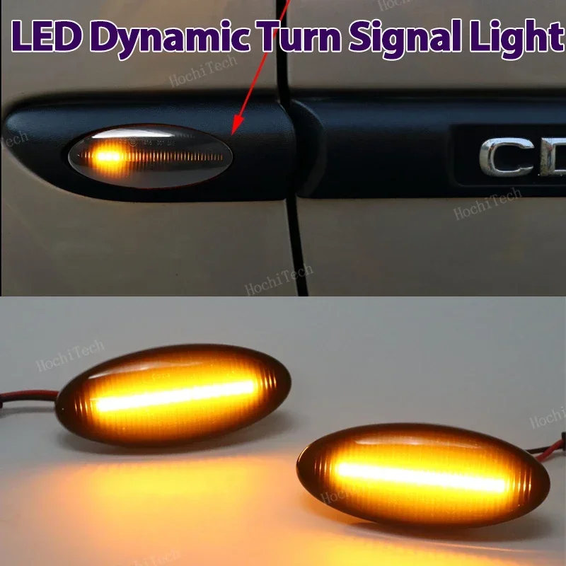 Последовательный боковой указатель поворота для Opel Vauxhall Vectra B MK1 1995 1996-2002 2003 1 пара