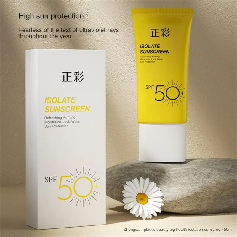 

Facial Body Sunscreen Whitening Sun Cream Sunblock Skin Protective Cream Anti Sun Facial Protection Cream SPF 50
