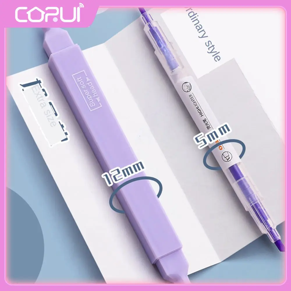 

Double Headed Fluorescent Pen Smooth And Comfortable Writing High-capacity Textbook Highlighter Without Concealing Words