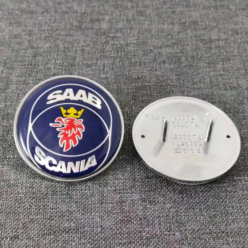 

SAAB 68 мм 50 мм значок эмблемы автомобиля для багажника капота 9-3 9-5 9000 Замена