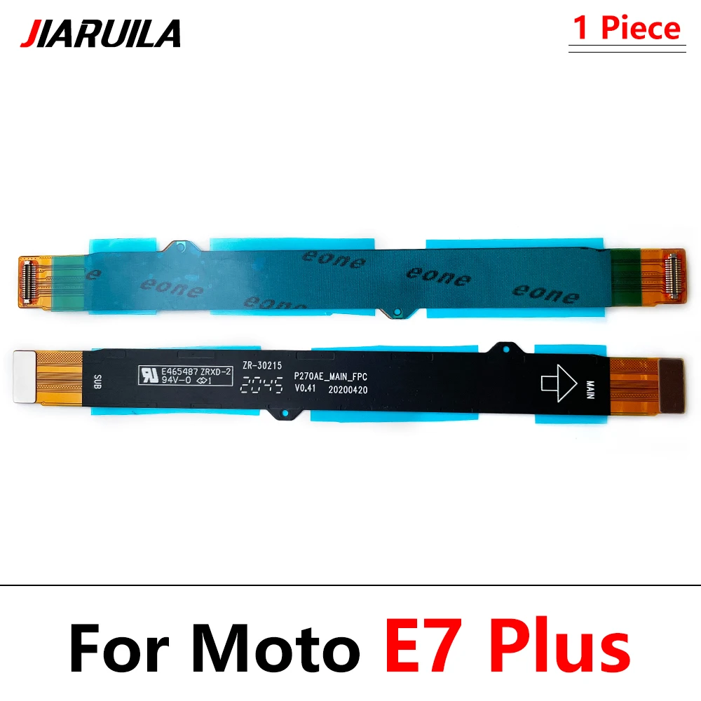 

10Pcs/Lot, Orignal Main Board Motherboard Connector Flex Cable For Motorola Moto E4 E5 Play go E6 E7 Plus