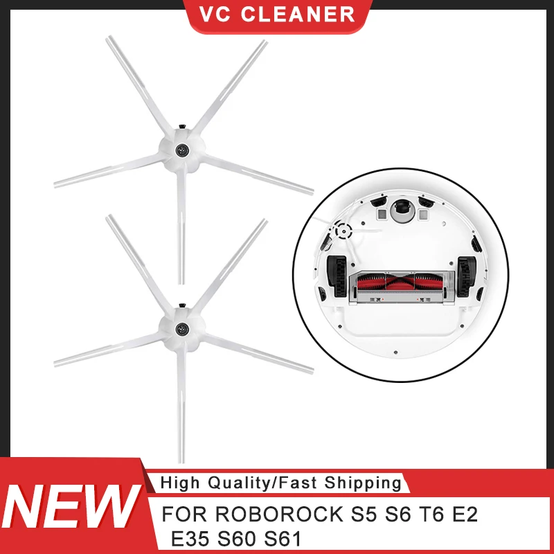 

Боковая подсветка для Roborock S5 S6 T6 E2 E35 S60 S61, запчасти для пылесоса, 2 шт.