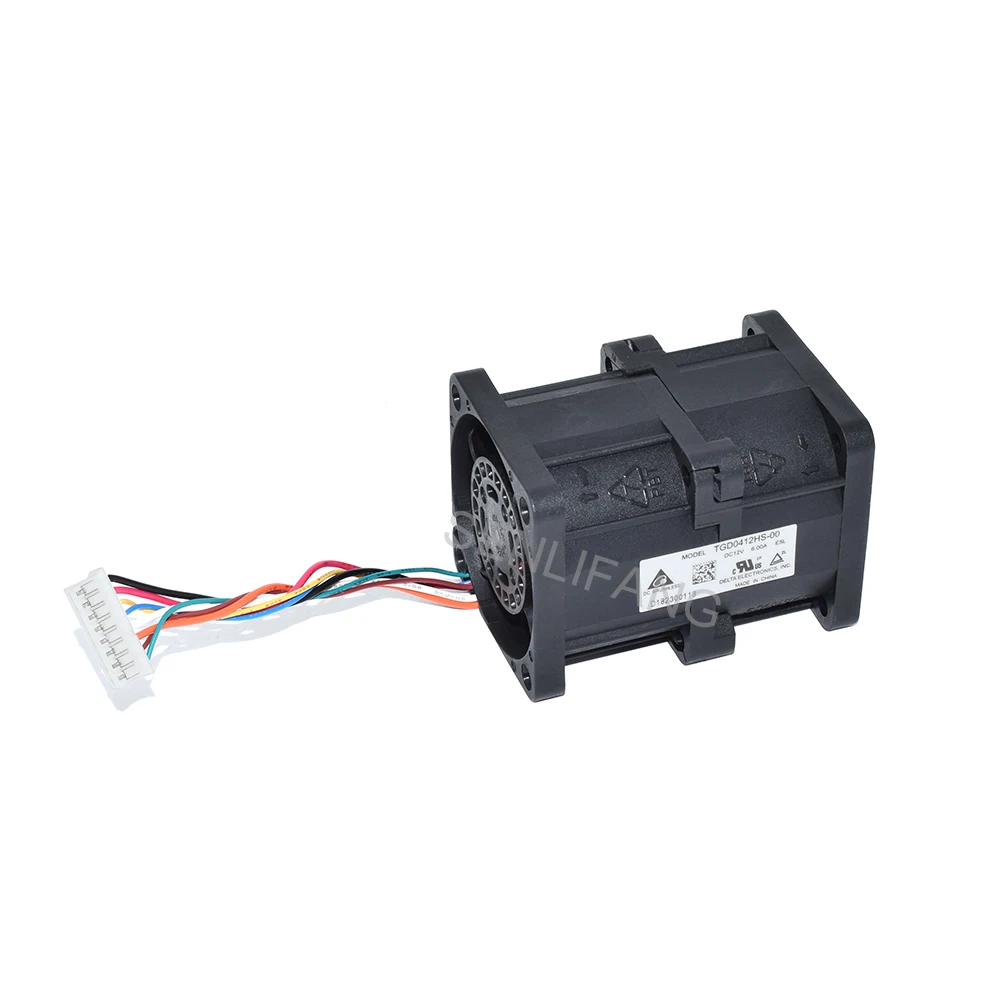 Восстановленный для Delta 4056 TGD0412HS-00 DC 12V 6.00A очень большой объем воздуха охлаждающий вентилятор