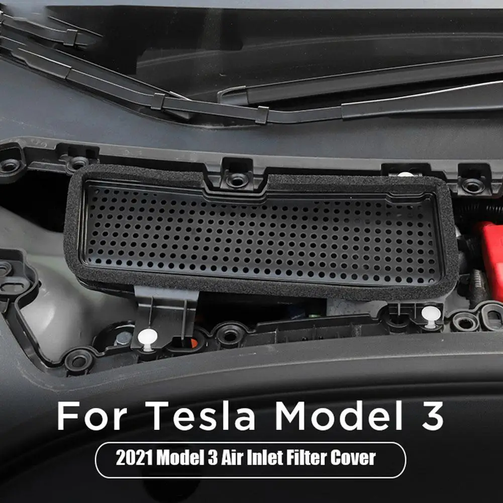 

Car Air Flow Vent Cover for Tesla Model 3 2021 2022 Accessories Air Conditioning Air Inlet Protective Cover Auto Air Filter