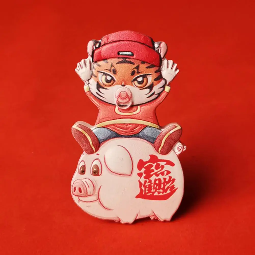 Магнит на холодильник милый Многофункциональный магнит в традиционном стиле с