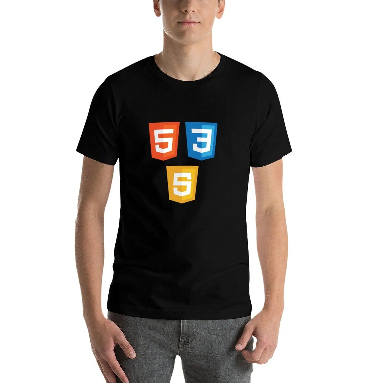 Футболка Html Css Javascript возвышенная для мальчика футболки необходимая футболка