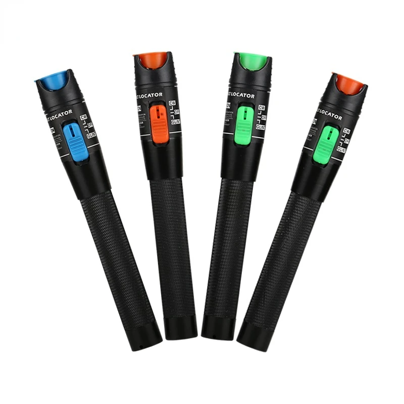 

30MW FTTH Fiber Optic Tester Pen Type Red Laser Optical Fiber Light 10KM Visual Fault Locator Optical Cable Tester 5-30MW Range