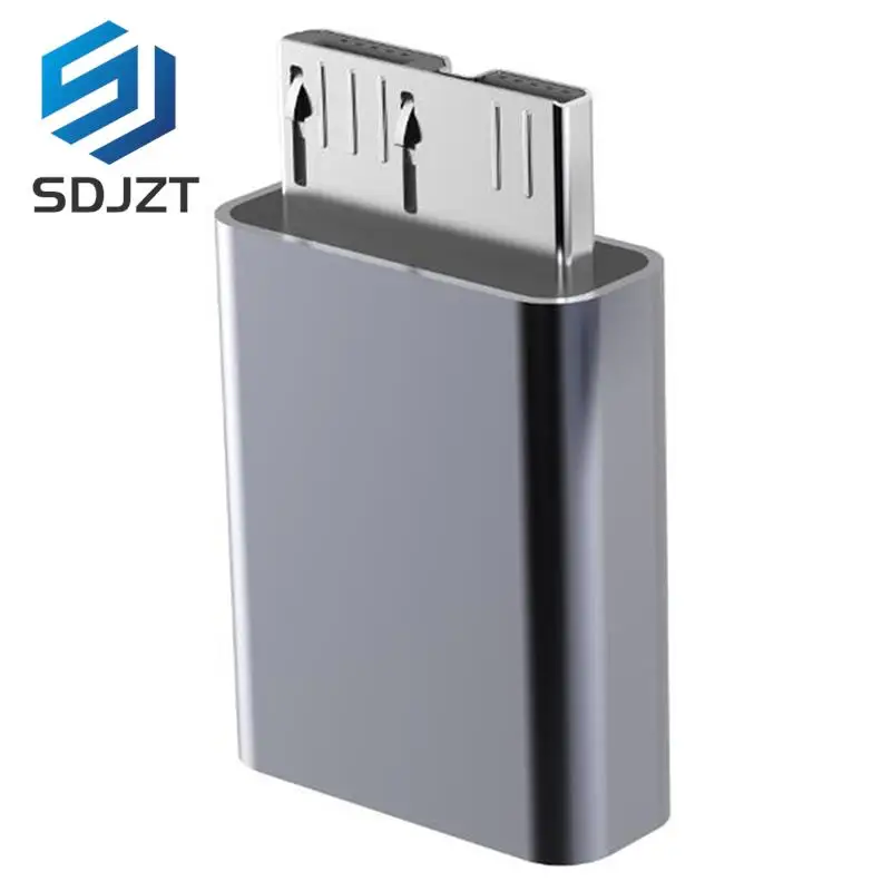 

OTG Micro B USB 3.0 Adapter Data Transfer Adaptador Type C Female to Micro B Male HDD SSD Sata Converter for Hard Drive Disk
