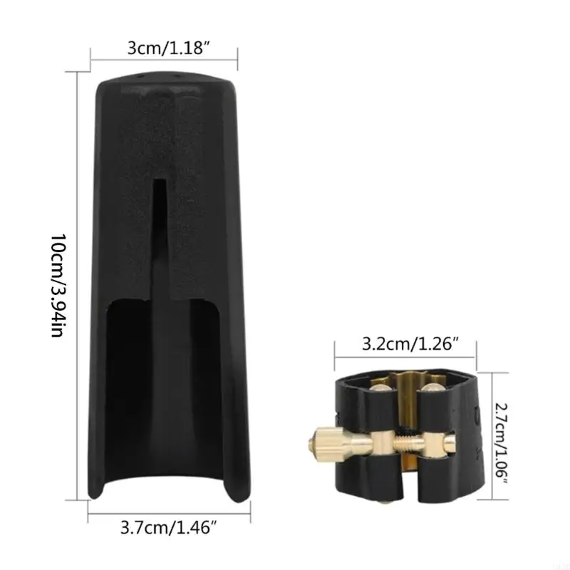 U1jc pu кожи для саксофальной лигатуры крепеж с пластиковой крышкой легкие