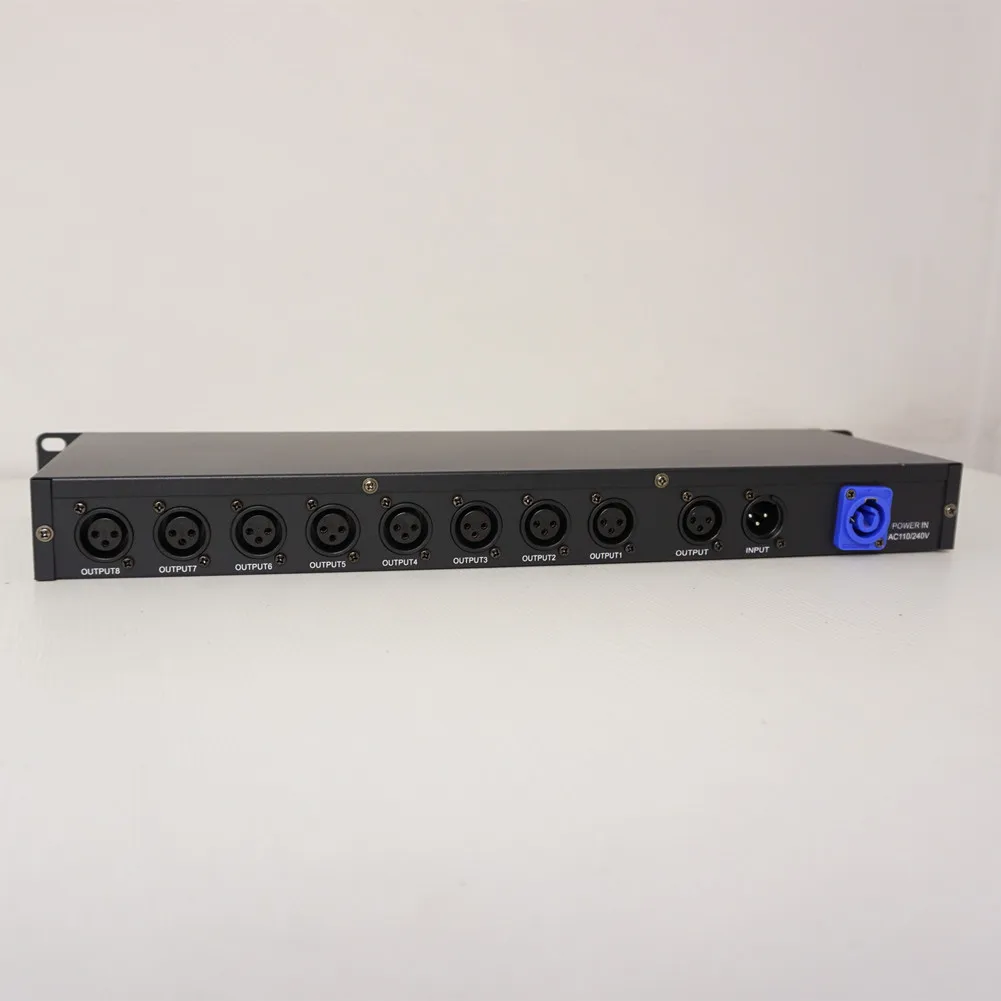 Фото Разделитель усилителя сигнала-разветвитель DMX512, 8I, для освещения, дискотек №3