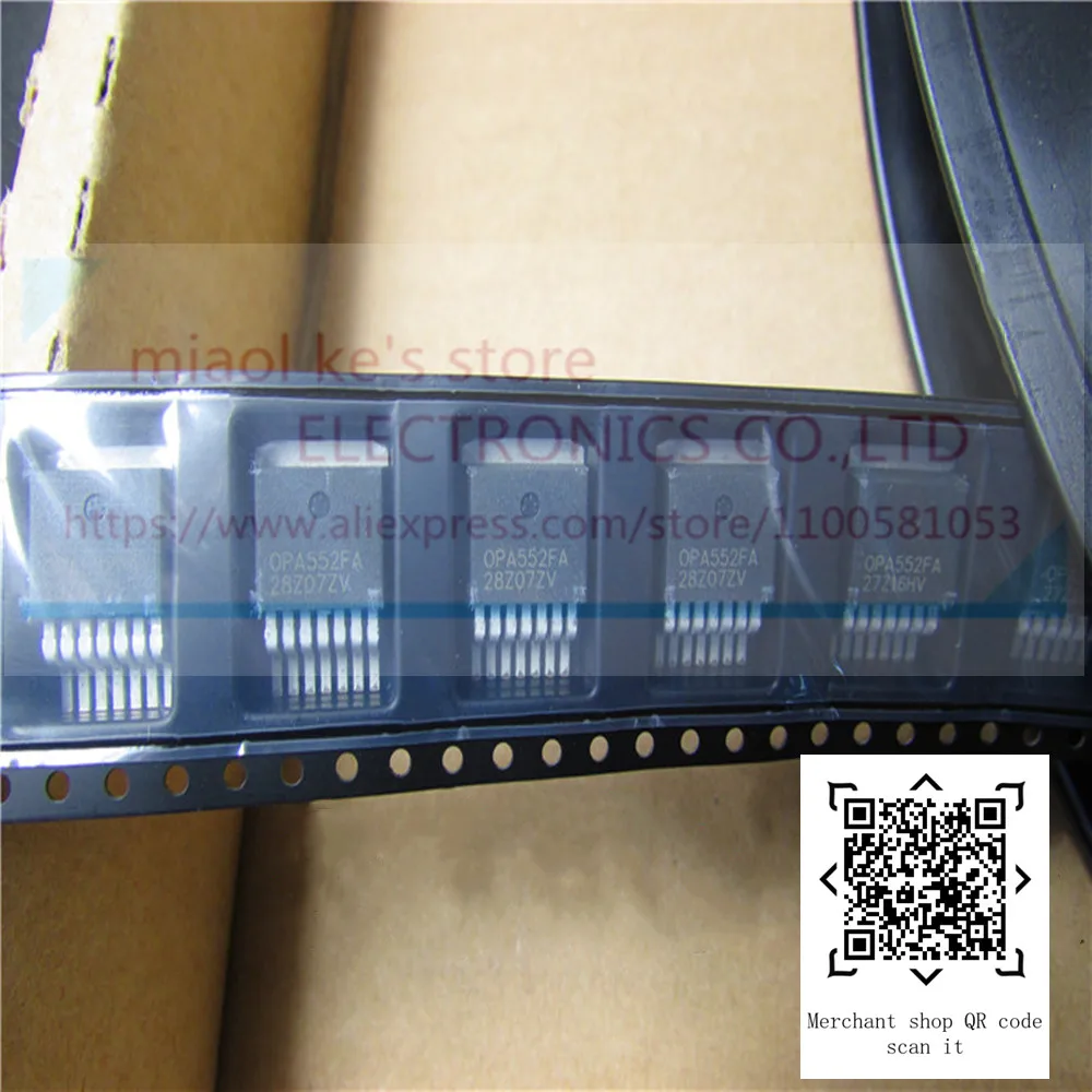 

[1 шт.] 100% Новый оригинал: OPA552FA OPA552FA/500 - IC OPAMP GP 1 CIRC DDPAK/TO263-7