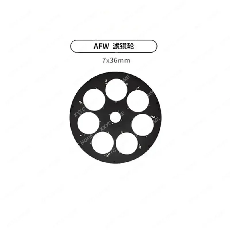 Колесо фильтра Touptek AFW электрические аксессуары 1 25 дюйма 36 мм фильтр 8 отверстий 5 7