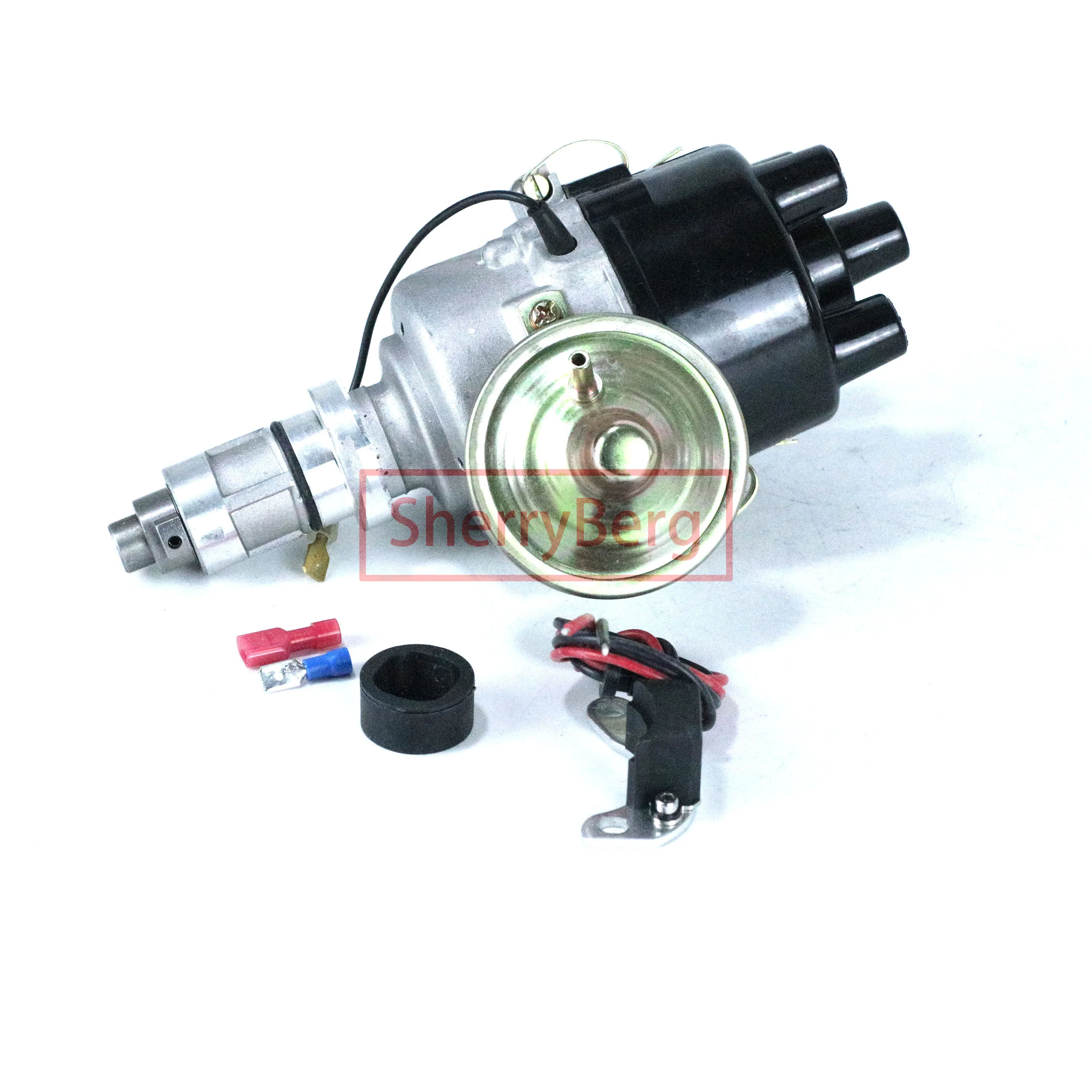 

SherryBerg Complete 4 Cyls 59D 4Cylinders 59D4 Lucas Type 41765 Distributor with Electronic Ignition For Mini 1000cc Model 1980S