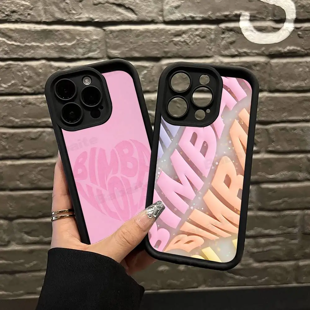 Фото Чехол B-B-BimbaeS и L-L-LolaeS для iPhone 17 16 15 14 13 12 11 Air Plus Pro Max, мягкая задняя крышка №1