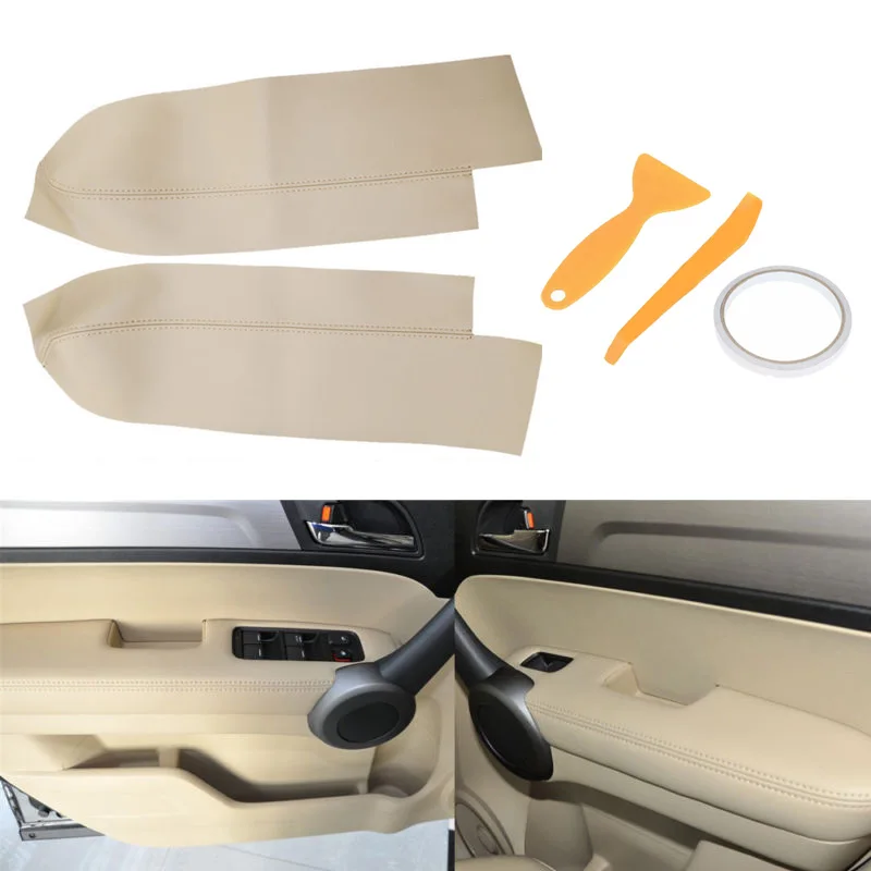 

Кожаные панели для передней двери, подлокотники для Honda CR V for CRV 2007 2012
