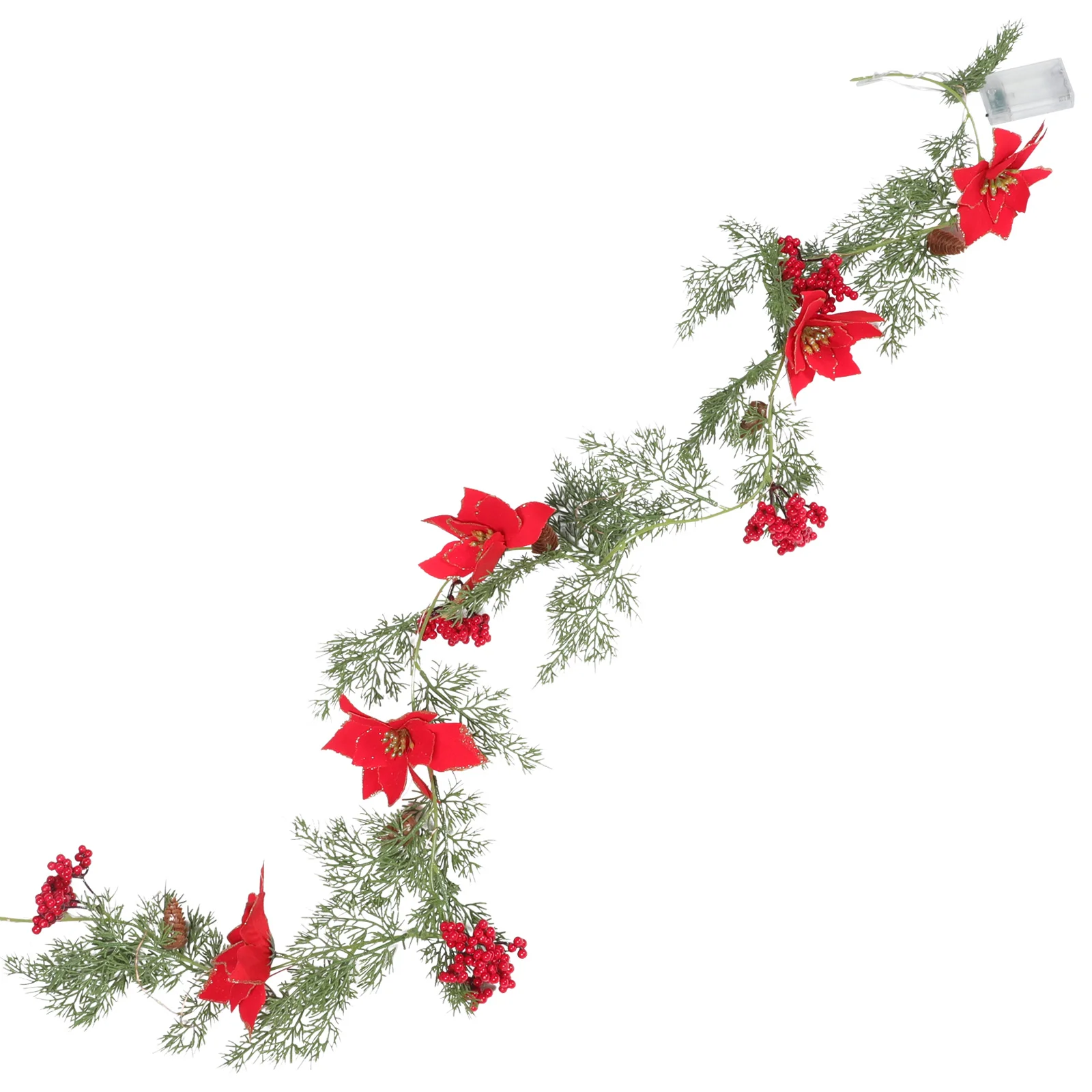 

Гирлянда из сосновых листьев, 1 комплект