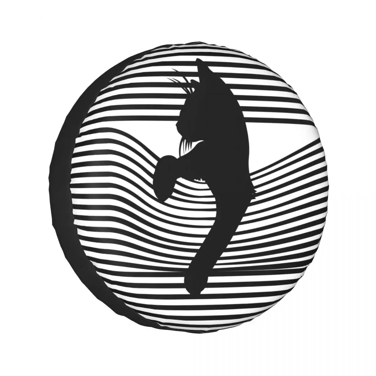 

Spare Wheel Tire Cover Case Pouch Protector Pop Art Cat In Pocket Car Tyres for Jeep Hummer 14 /15/16/17 Inch