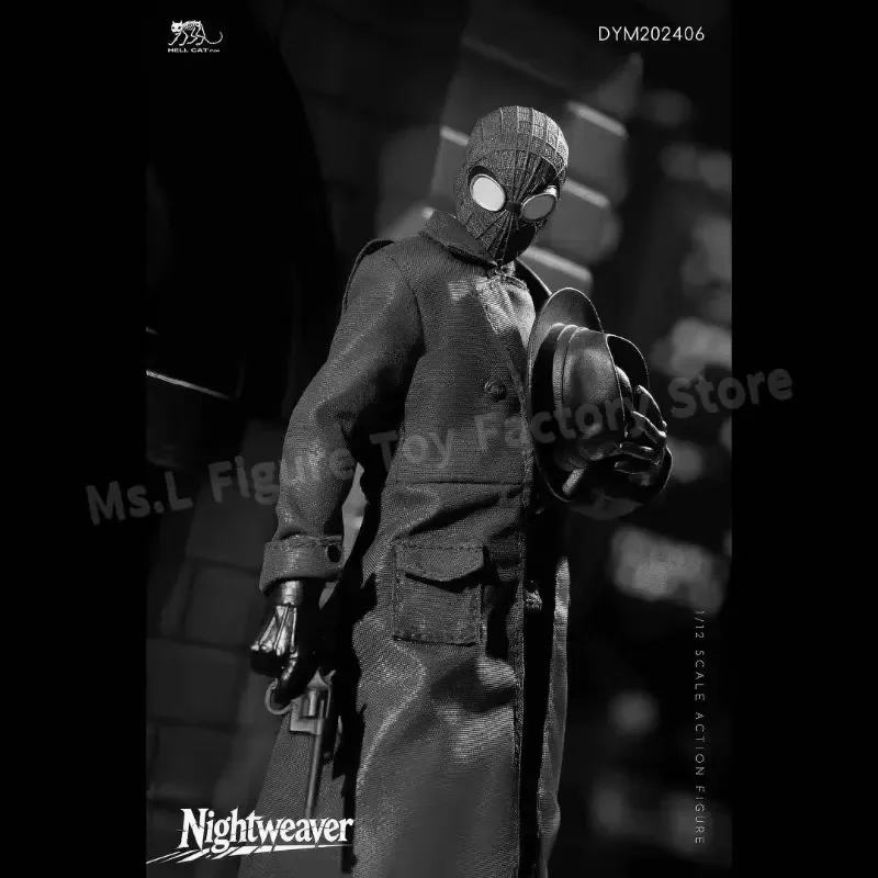 Фото Предзаказ на фигурку Hellcat Nightcrawler Spider Man DYM202406A B в масштабе 1:12, коллекционная игрушка, подарок. №3