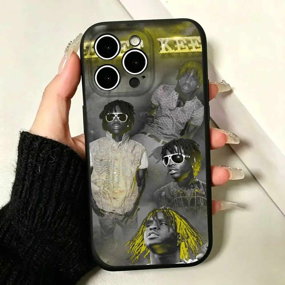 Фото Чехол для телефона Rapper Chief Keef для моделей 17, 16, 15, 14, 13, 12, 11 Pro Max, 17 Air, 16E, XR, 7, 8 Plus, SE2 №4