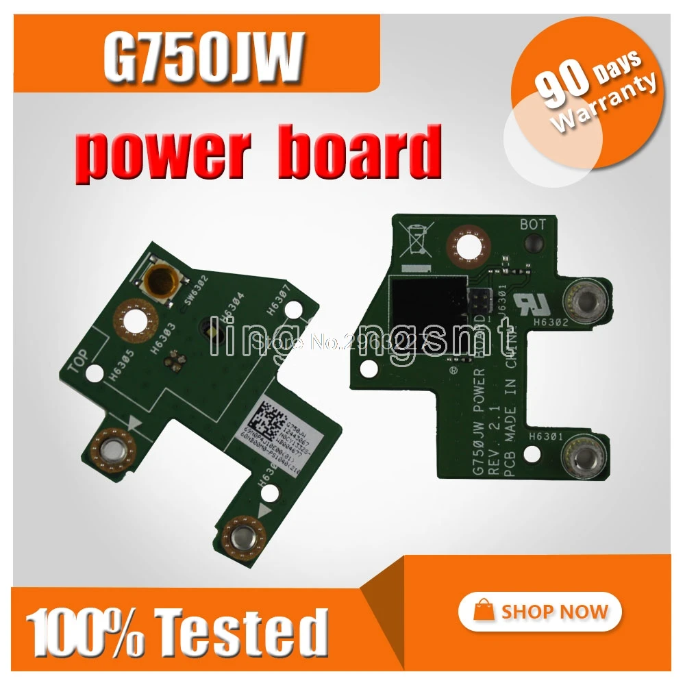 Новинка для Asus G750 G750JW G750JS G750JX JH JZ JM плата питания REV2.0 протестирована