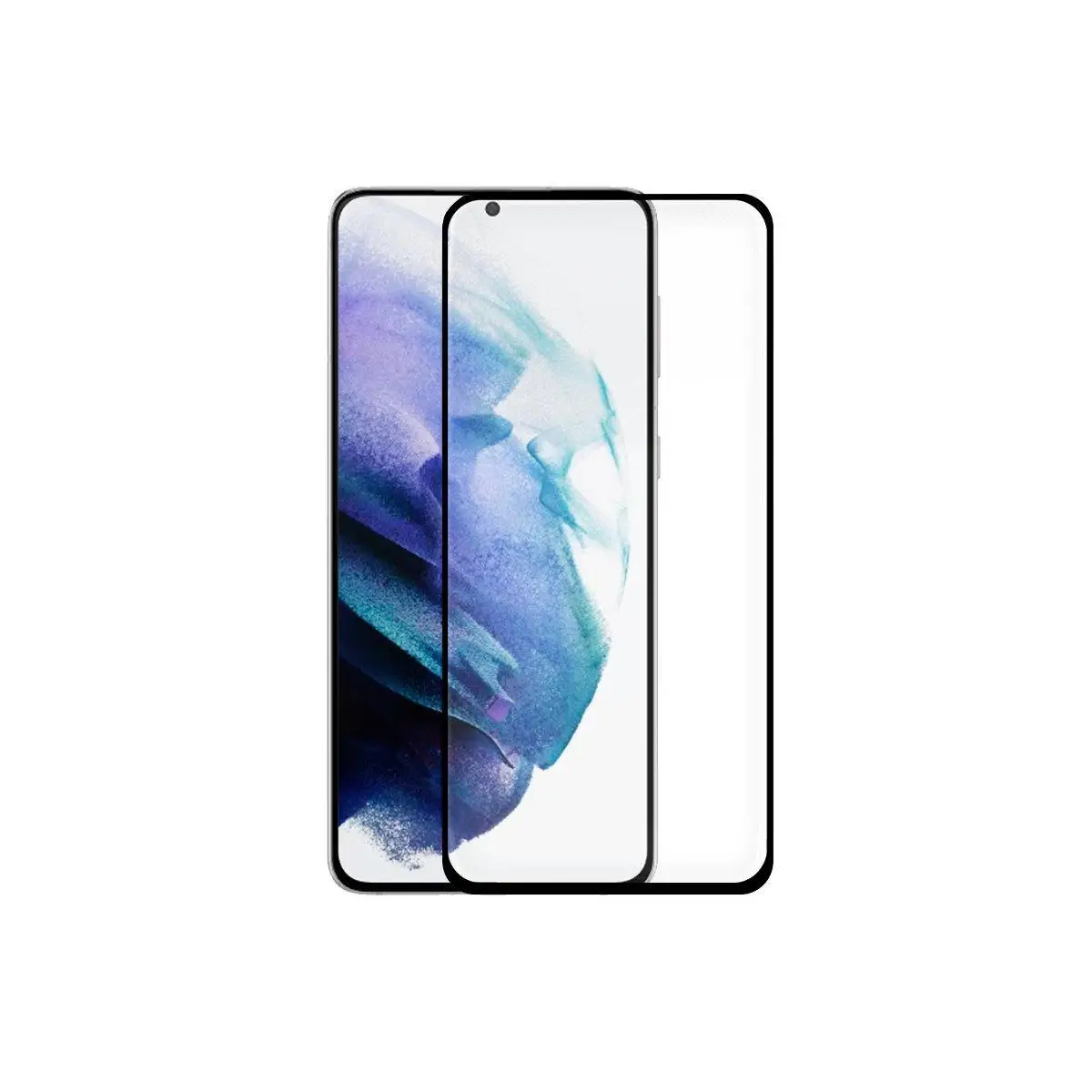 3D full screen Protector for Samsung Galaxy Note 8 10 20 5G S21 S20 Plus Ultra. Black tempered glass for Mobile