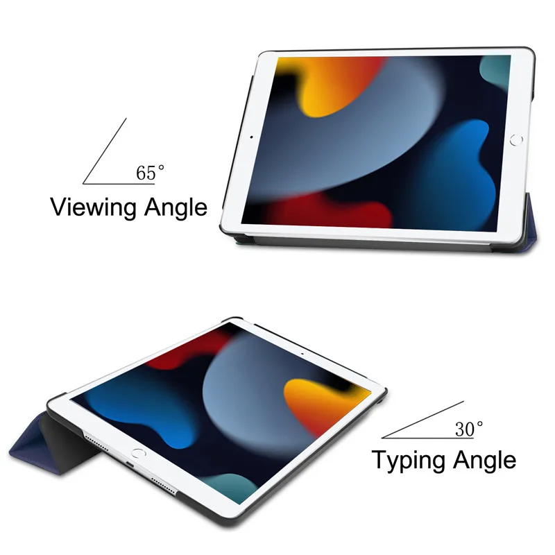 Для iPad 9 2021 Чехол для планшета 10 2-дюймовый магнитный кожаный защитный чехол 2 9-го
