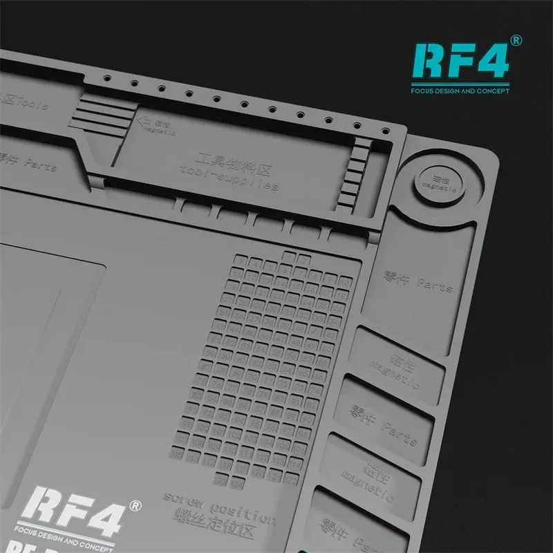 RF4 RF-PO11 Антистатический термоизоляционный коврик с высокой термостойкостью для пайки микросхем BGA на материнских платах мобильных телефонов (art.: 3920dcc1d98fc) - 3920dcc1d98fc