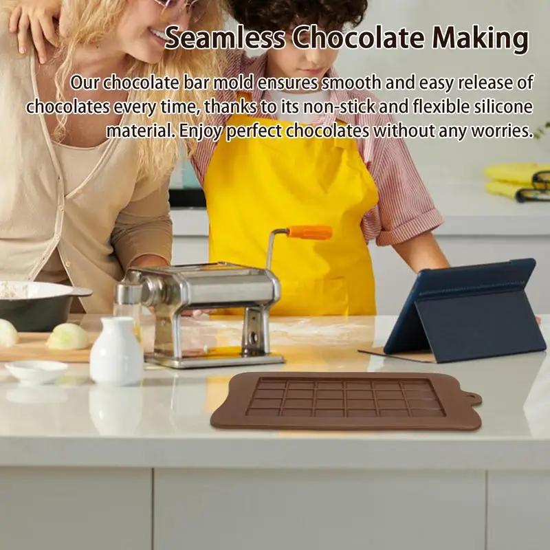 Силиконовая форма для шоколадного батончика многоразовая изготовления