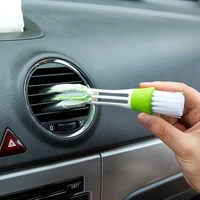 auto air conditioning outlet cleaning brush dashboard dust brush interior cleaning keyboard blind brush car accessories