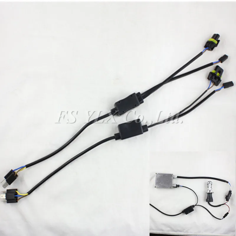 

FSYLX 2 шт. автомобильная лампа керамический женский и мужской проводной жгут Adpater светильник разъем H4 кабель для автомобиля лучшие автомобильные аксессуары