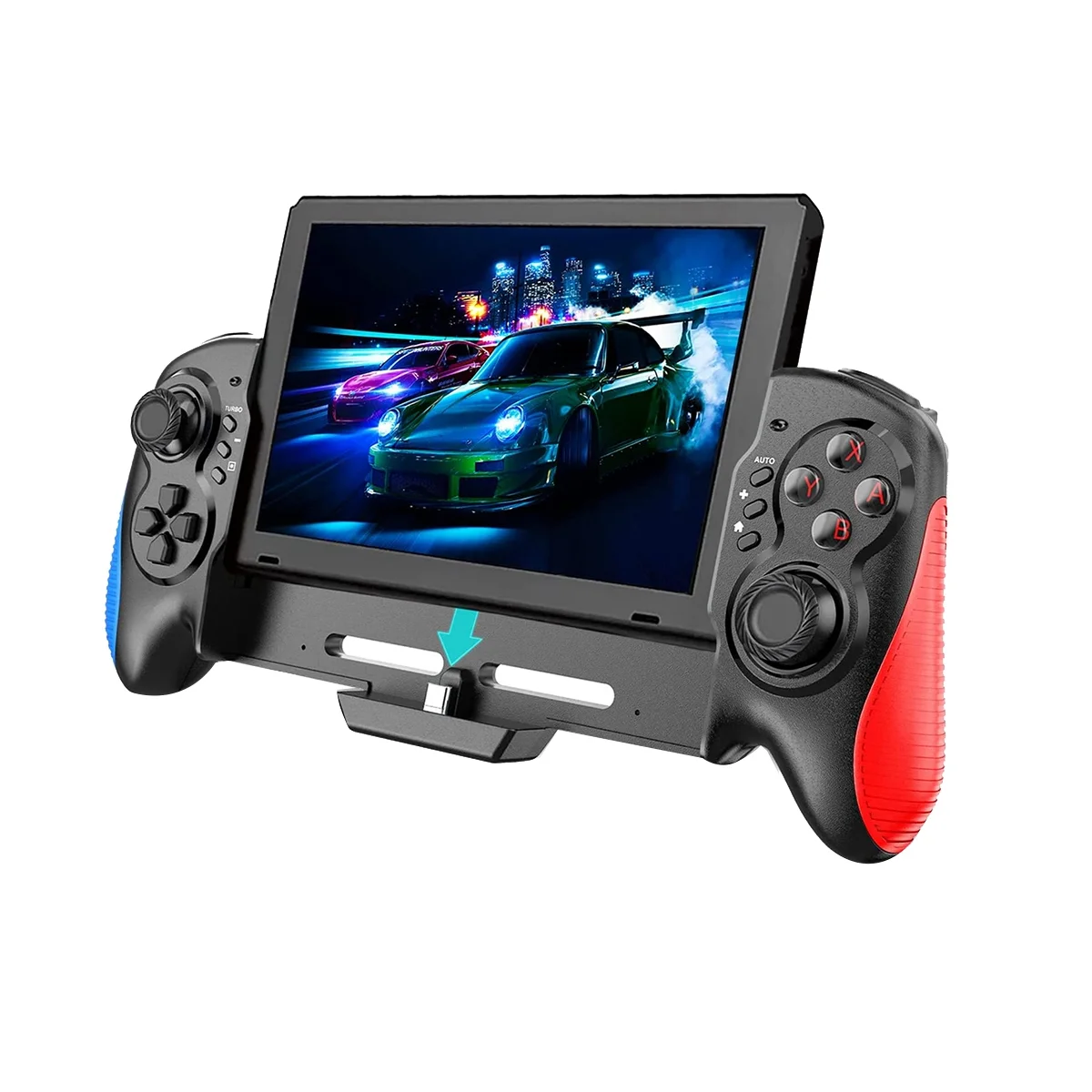 

Handle for Nintendo Switch/OLED,with 6-Axis Gyro Dual Motor Vibration