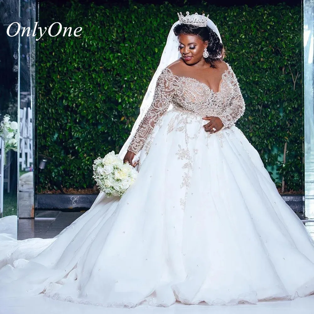 Роскошное Свадебное платье Элегантное свадебное в африканском стиле с длинным