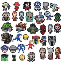 marvel groot hulk fusible patch on clothes stickers embroidery patches for shirt coat anime cartoon diy sewing pants bag decor
