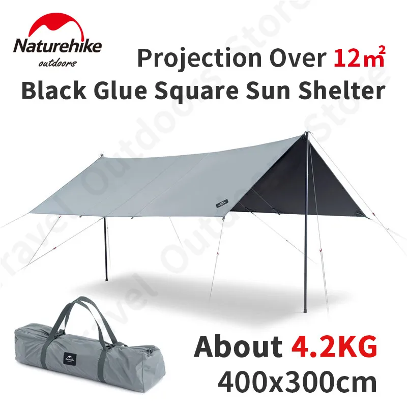 

Палатка-тент Naturehike туристическая на 6-8 человек, 4,2 кг, водонепроницаемая