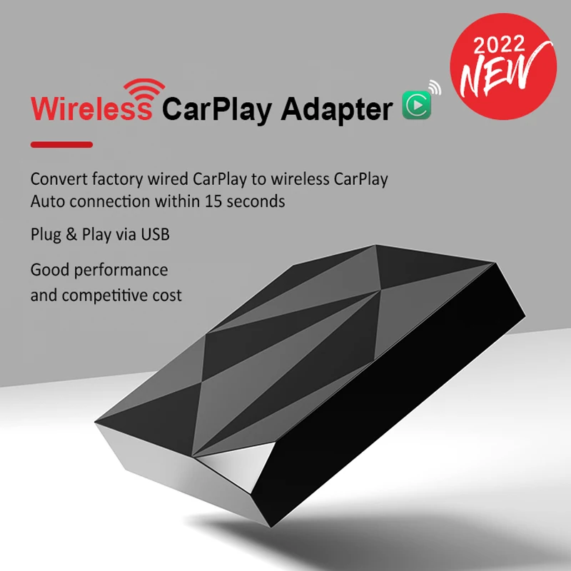 

Sinairyu Wireless Carplay Adapter for Honda Accord Civic Ridgeline CR-V Pilot Fit Odyssey Clarity Insight Passport HR-V IOS