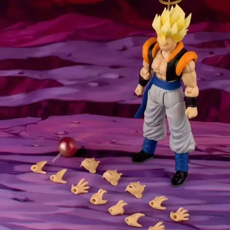 Фото Demoniacal Fit Gogeta 3.0 Body Dragon Ball Z Фигурка DBZ SHF Gogeta Super Saiyan Фигурка Аниме Фигурки Модель Игрушки Подарки №1