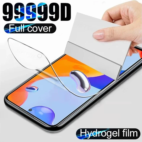 Защитная пленка для Xiaomi Redmi Note 12 Pro, 4G, Гидрогелевая пленка, Защитная пленка для экрана Redmi Note12, 4G, 6,67 дюйма