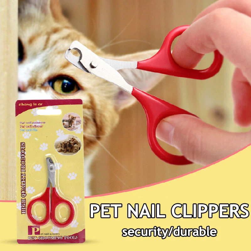

1PC Professional Pet Dog Puppy Nail Clippers Toe Claw Scissors Trimmer Pet Grooming Products For Small Dogs Cats Puppy 2022 New