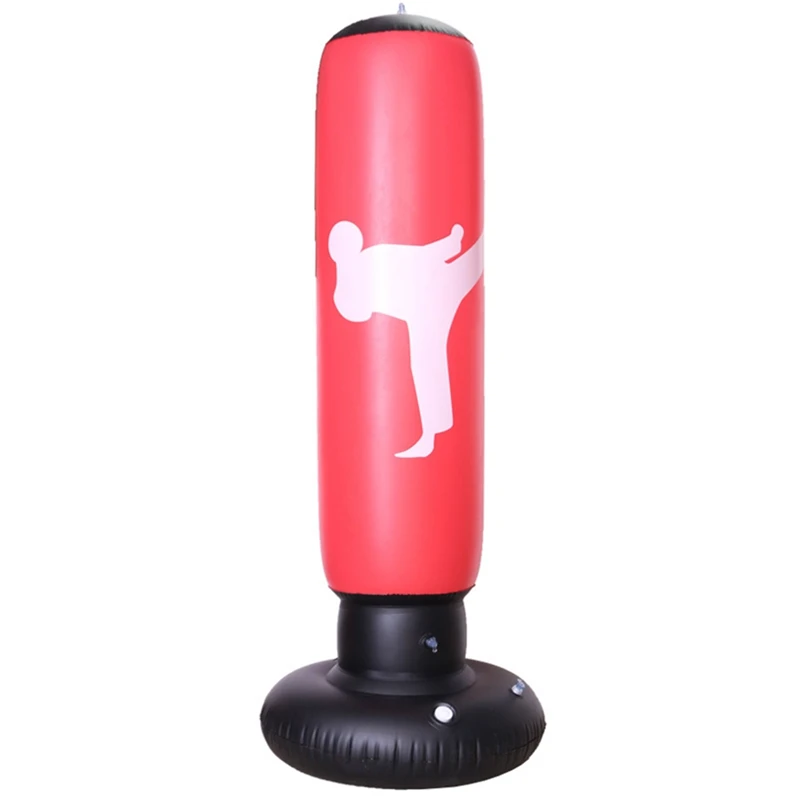 

Gym Fitness Boxing Bag Children Inflatable Sports Workout Fight Column Toy Kids Boxing Fight Pressure Training Sandbag