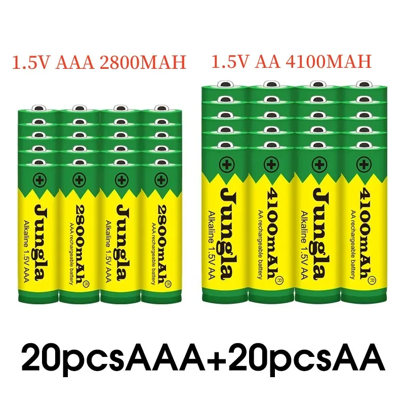 

2023NEW 1,5 V AA4100MAH + AAA2800MAH перезаряжаемая батарея подходит для электрической игрушечной бритвы часы с дистанционным управлением