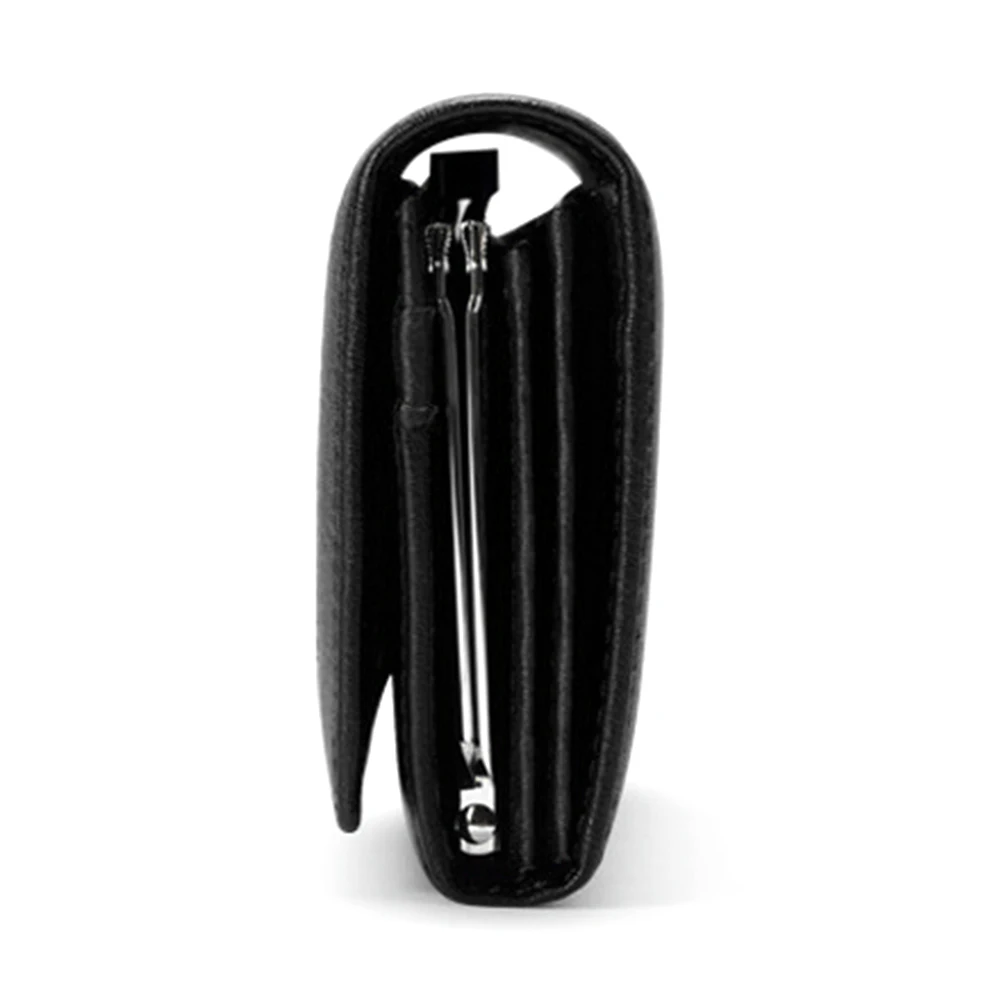 Simple Crocodile-Pattern Solid-Color Long Wallet Wear-Resistant Ultra-thin Coin Purse Gift For Birthday