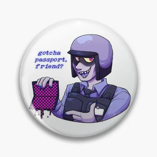 Gotcha Passport Friend мягкая пуговица милый значок для влюбленных брошь одежды креативная