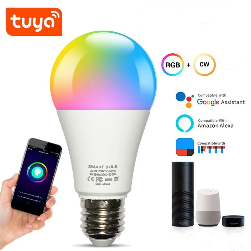

Лампы Google Lights Alice Wifi Life для умного дома