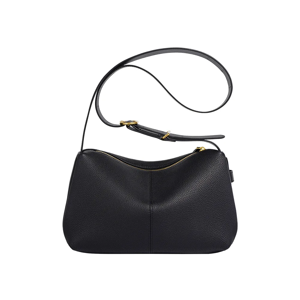 Togo Genuine Leather Handbag Luxury Pillow Bag for Women Solid Color Shoulder Bags Fashion Desinger Handbags Female Purse