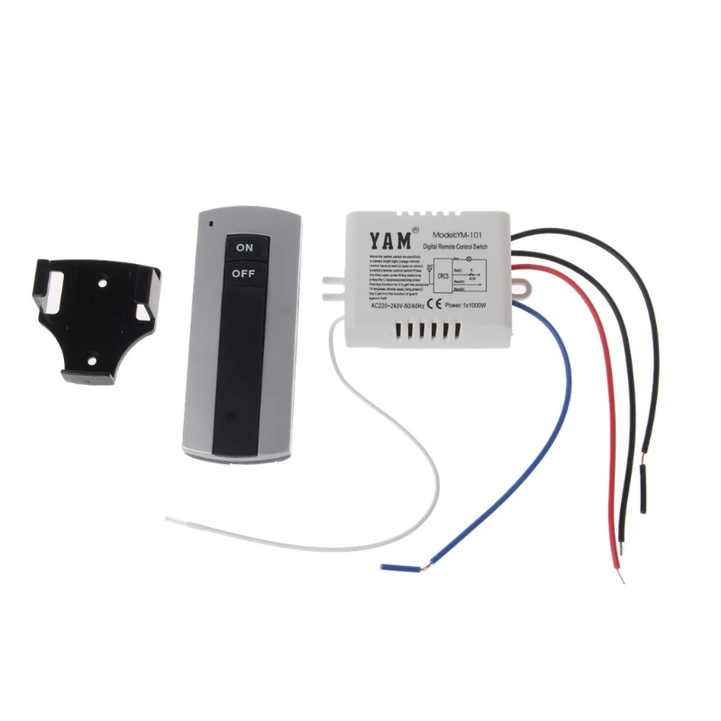 

Wireless 1 Channel ON/OFF Lamp Remote Control Switch Receiver Transmitter
